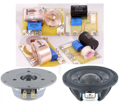 Morel ZIV II 2-way speaker kit pair with woofer and tweeter